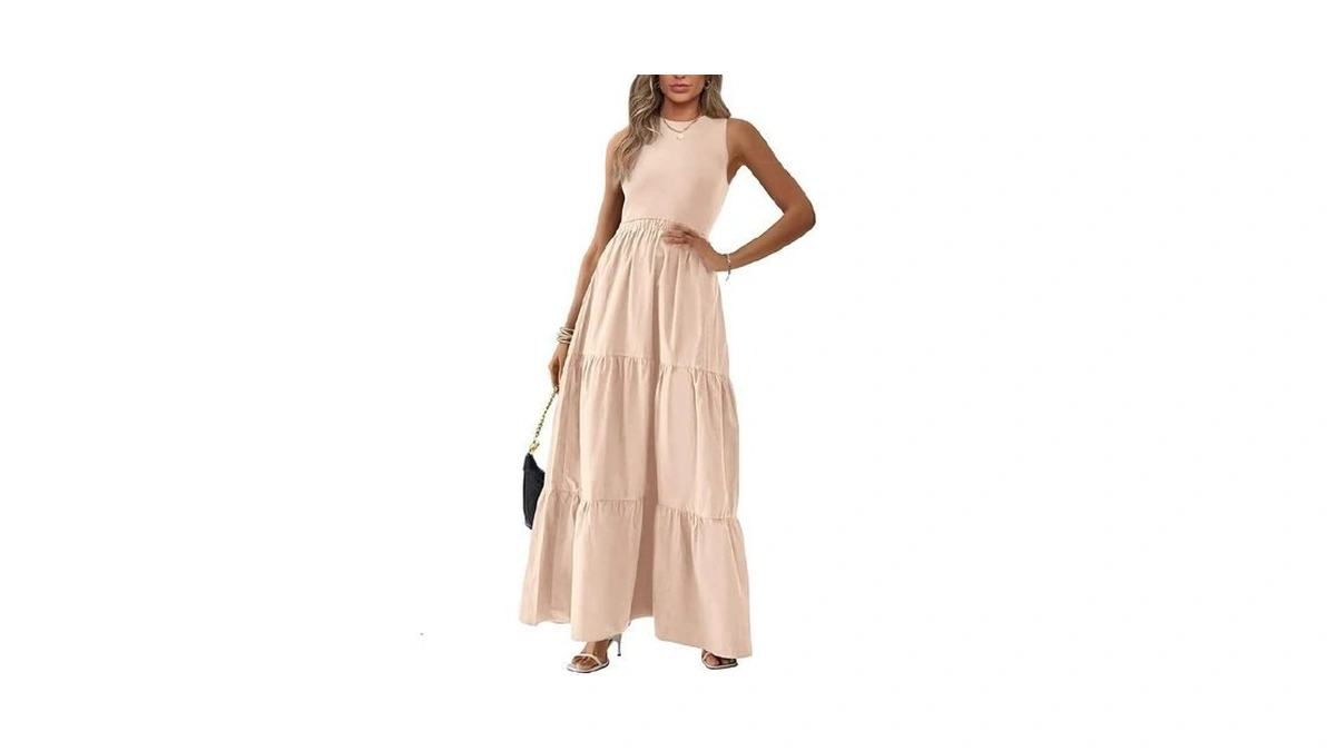 Btfbm Women Sleeveless Summer Dresses Wedding Guest... - Coupon