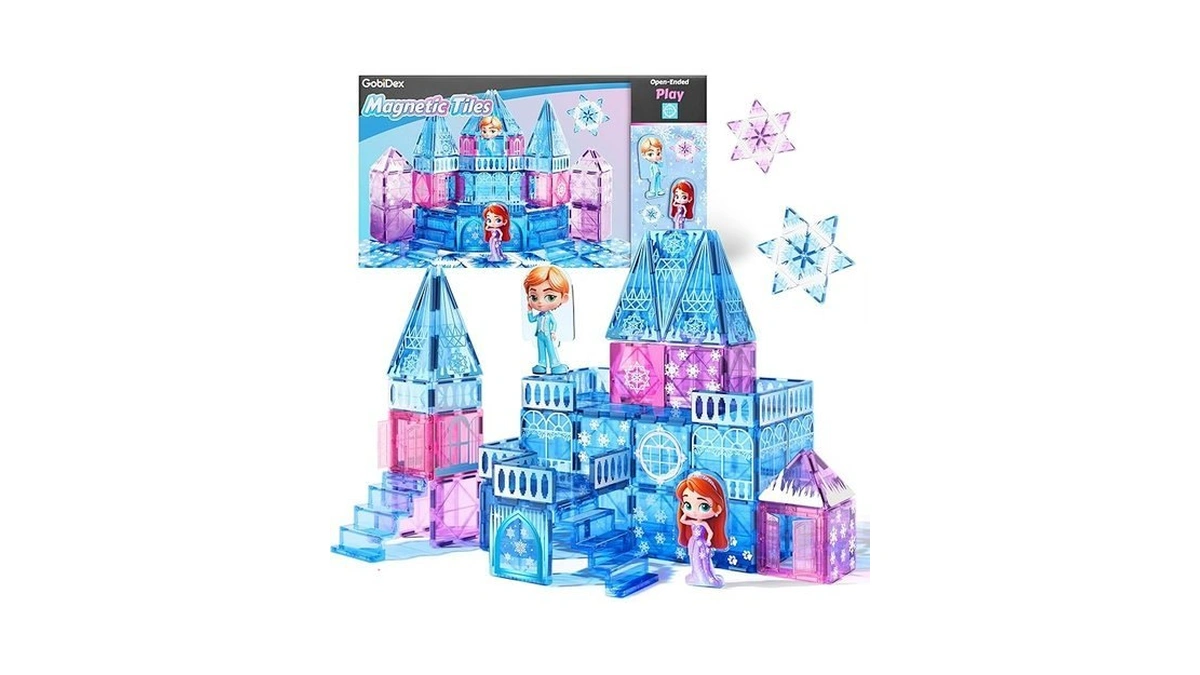 Gobidex Magnetic Building Blocks Princess Castle... - Coupon