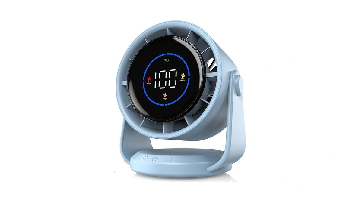 Yoshenmo Desk Fan Turbo Table Fan For Bedroom... - Coupon