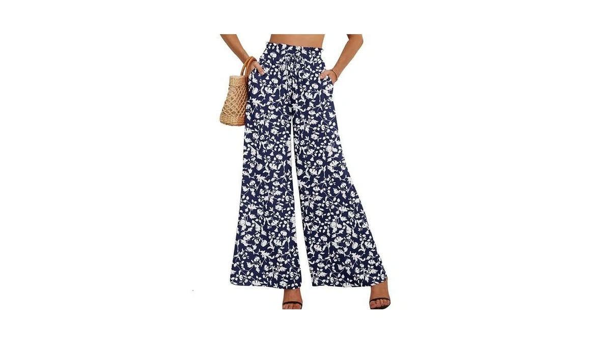 Heymoments Women S Wide Leg Dress Pants With... - Coupon