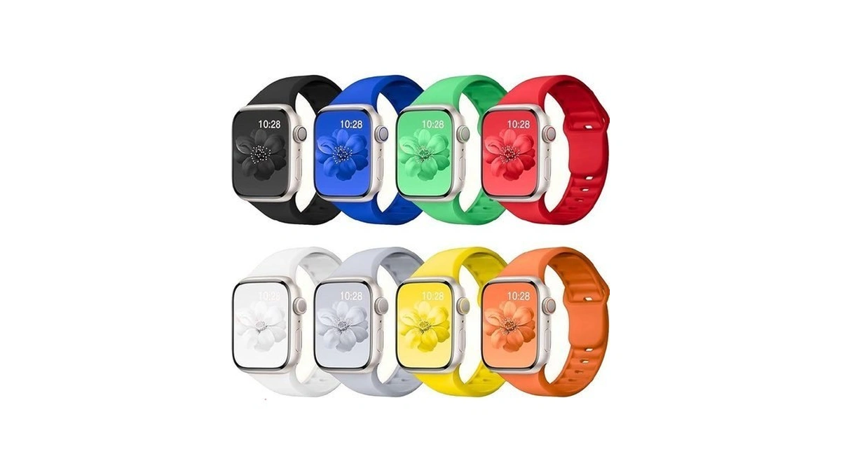 8 Pack Sport Band Compatible With Apple Watch Bands... - Coupon