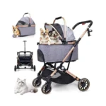 Lensemus Dog Stroller For Max 45 Lbs Dogs - 3 In 1... - Coupon