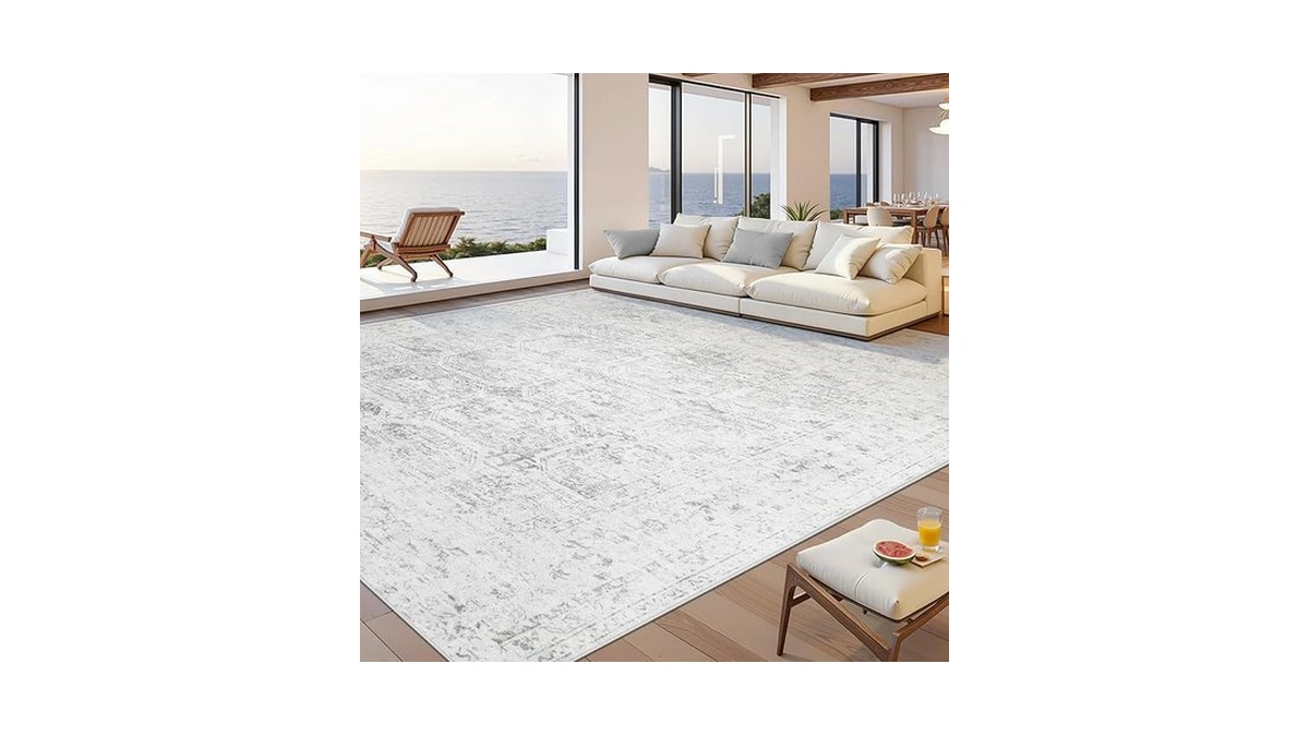 9x12 Area Rugs For Living Room Large Washable Rug... - Coupon