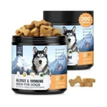 Dog Allergy Immune Chews 300 Treats Itching Skin... - Coupon