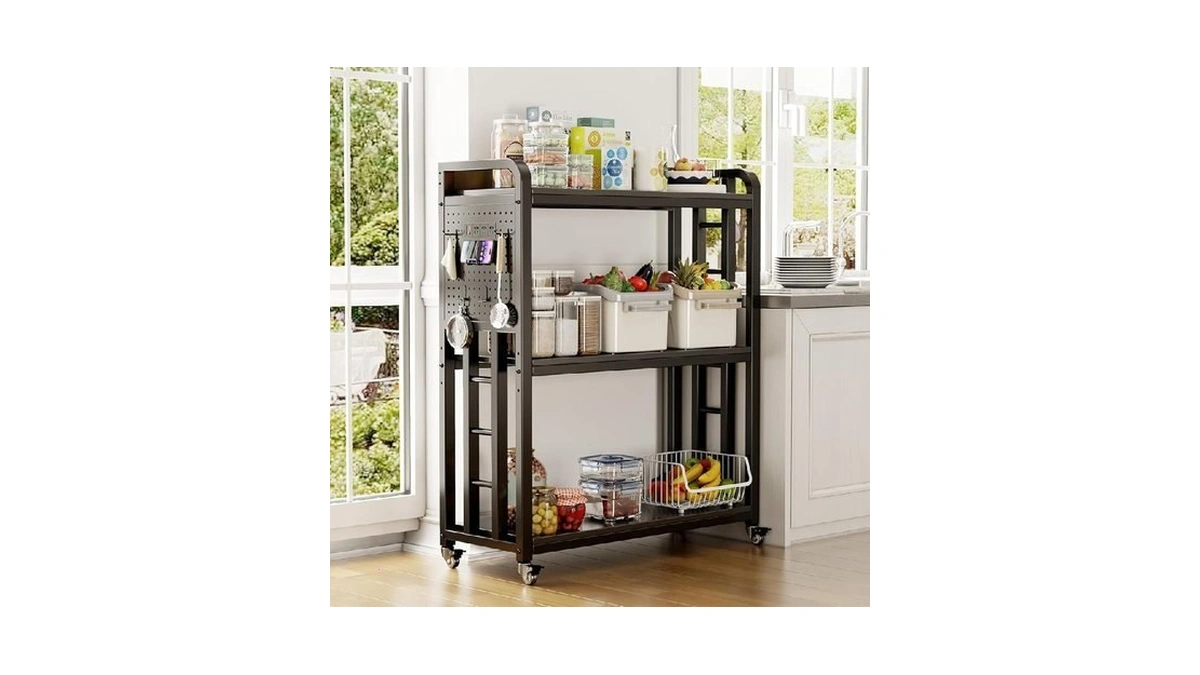 Siredeep Bakers Rack With Power Outlet Free... - Coupon