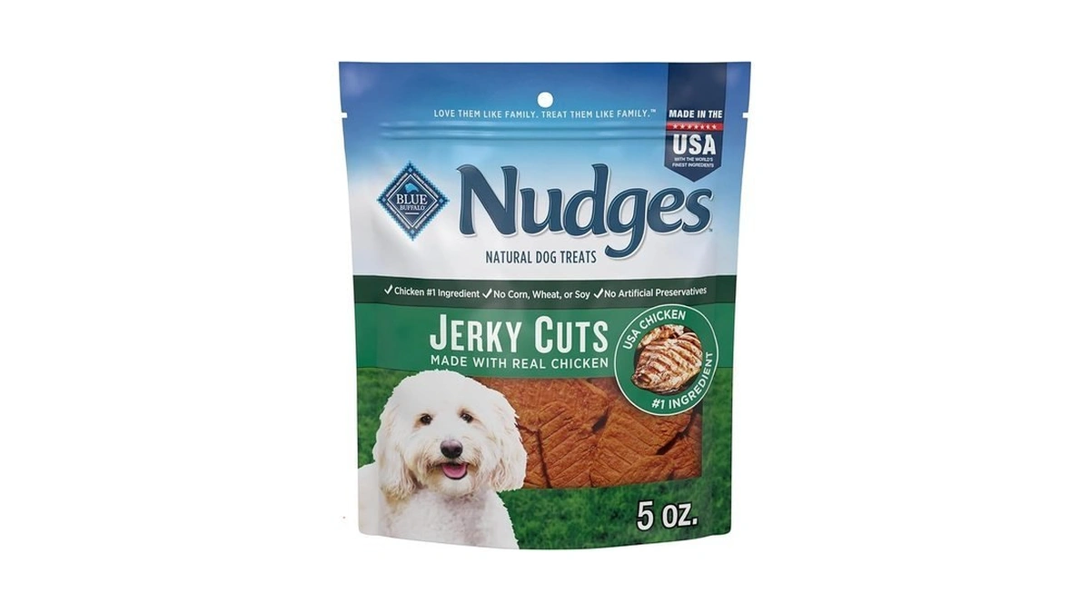Blue Buffalo Nudges Jerky Cuts Natural Dog Treats... - Coupon