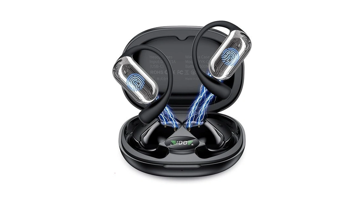 Euqq Open Ear Headphones 80h Playtime- 2026... - Coupon