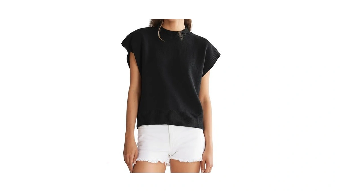Orolay Short Sleeve Sweaters For Women Summer Mock... - Coupon
