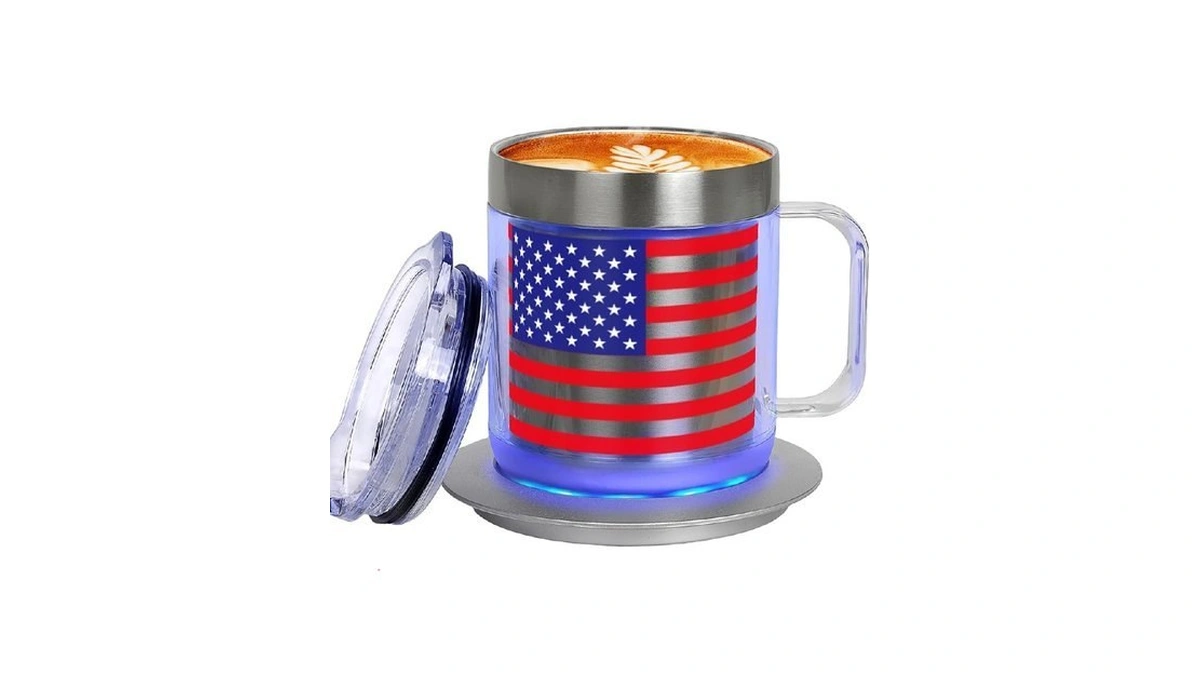 Auragiftbs American Flag Gifts For Men 12oz... - Coupon