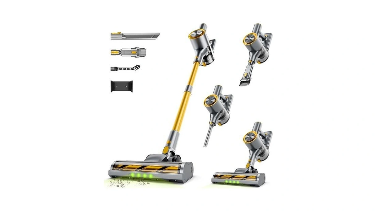 Shieal Cordless Stick Vacuum Cleaner - Rechargeable... - Coupon