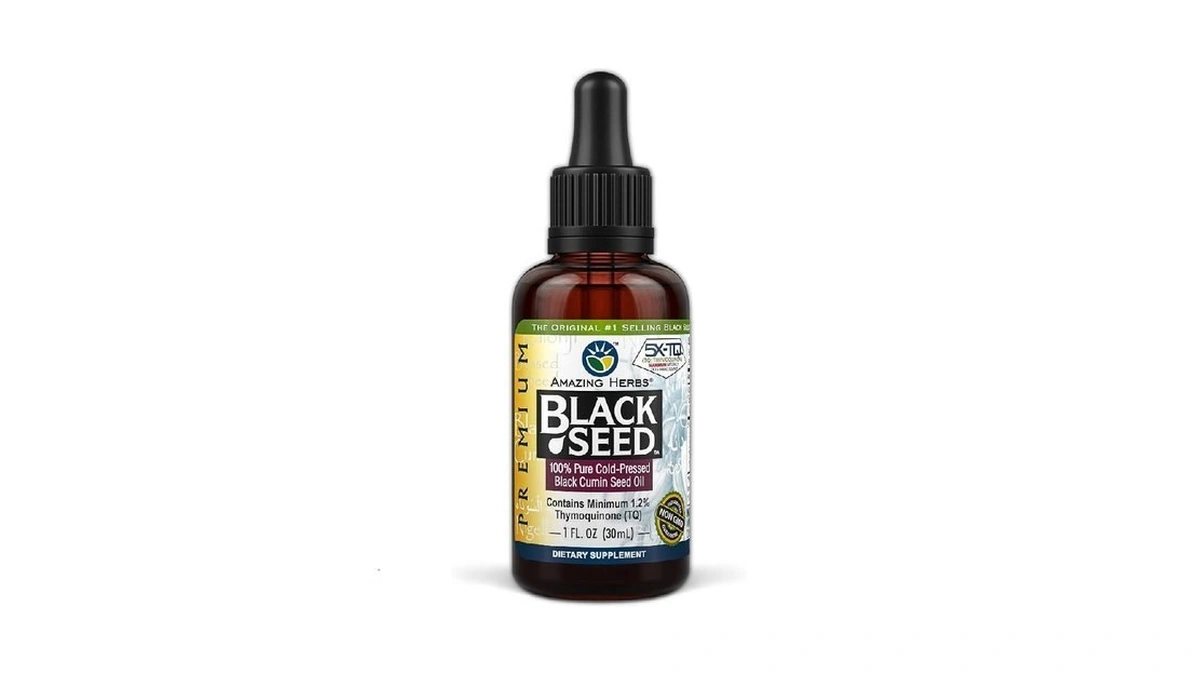 Amazing Herbs Premium Black Seed Oil - Gluten Free... - Coupon