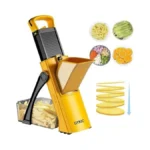 Qykic Upgrade Safe Mandoline Slicer For Kitchen... - Coupon