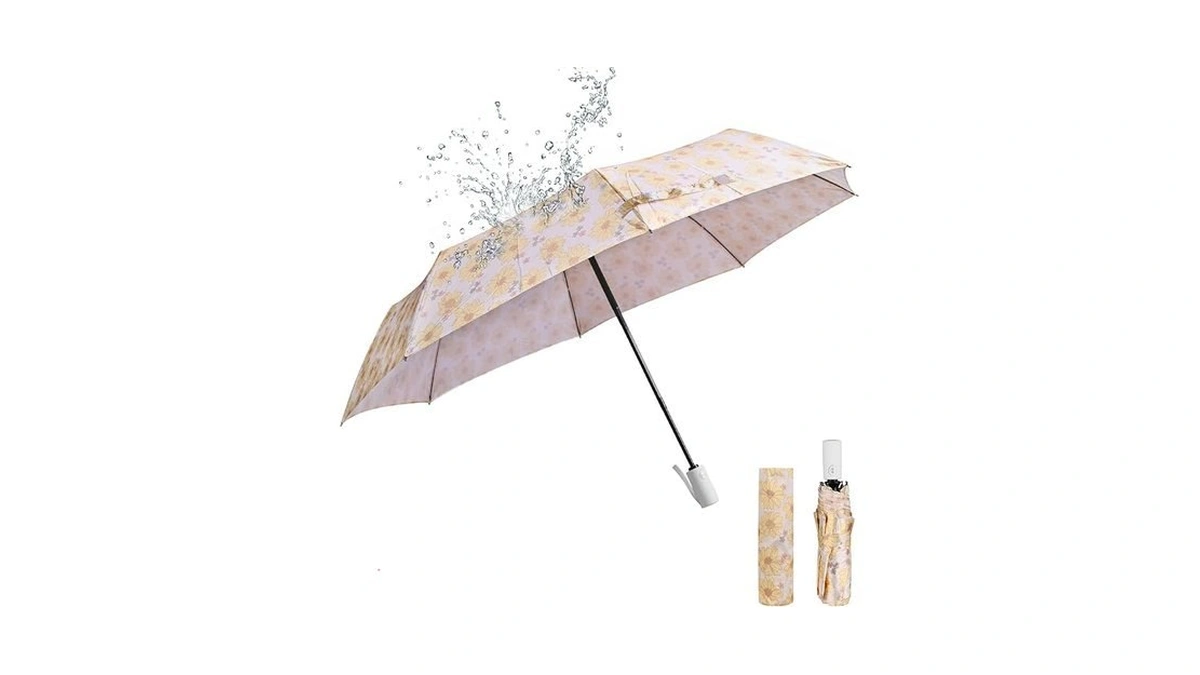 Cooloutdoors Windproof Travel Umbrella For Rain -... - Coupon