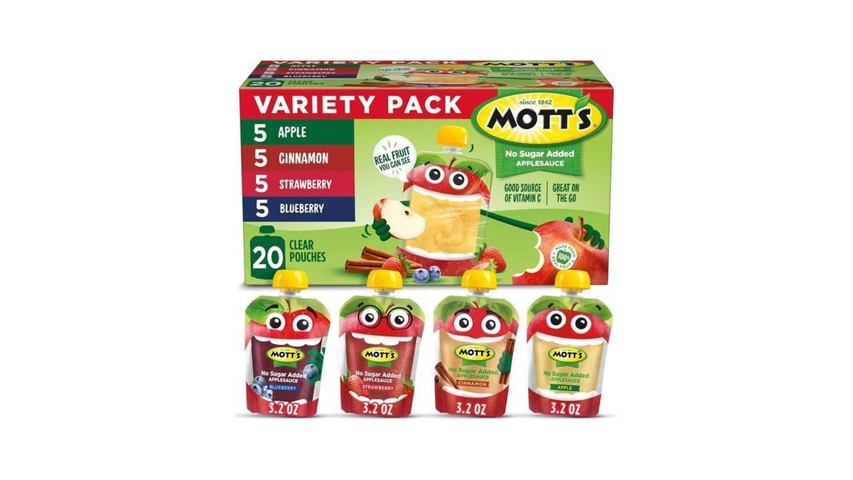 Mott S No Sugar Added Applesauce Variety Pack 4... - Coupon
