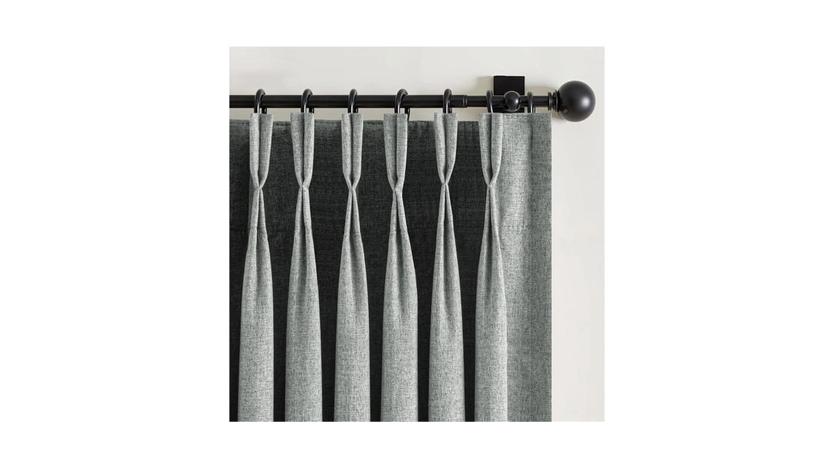 Hushloom Pinch Pleated Full Blackout Curtains For... - Coupon