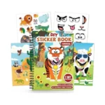 Animals Reusable Sticker Book For Toddlers Diy... - Coupon