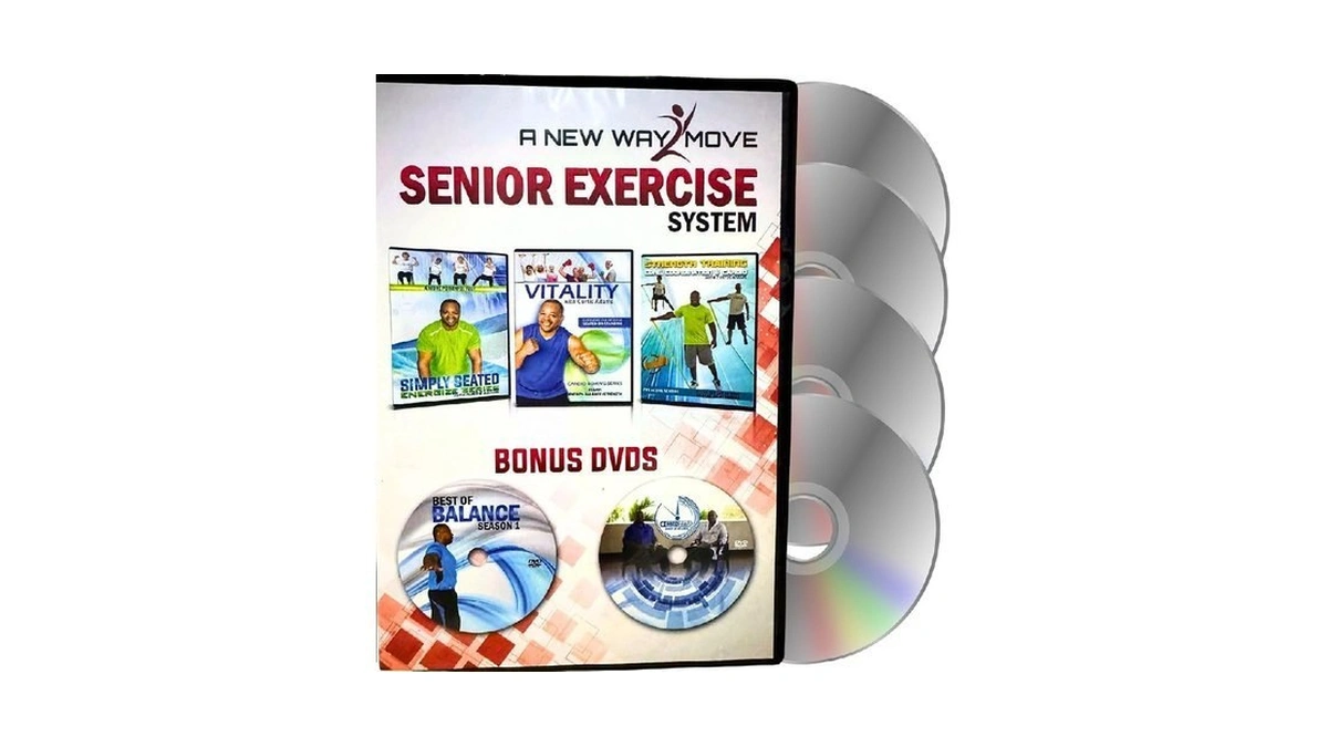 Premium Senior Exercise Dvd System- 5 Dvds All... - Coupon