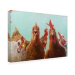 Wrapped Canvas Wall Art - Lucia Heffernan Chicken... - Coupon
