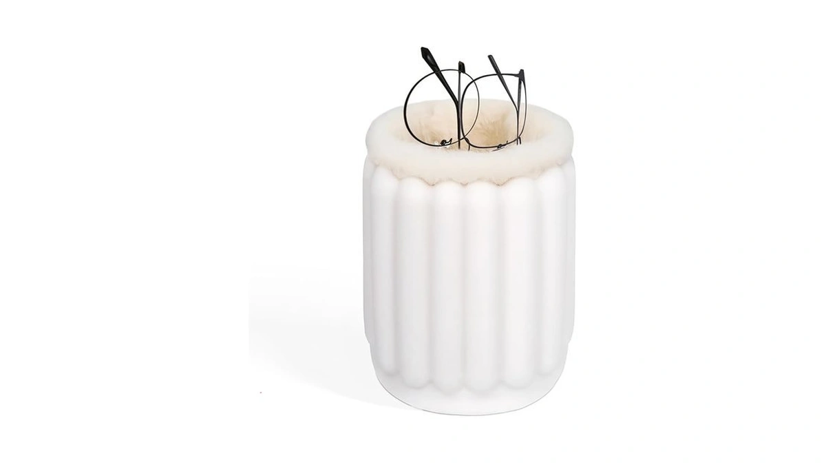 Opulane Plush Lined Glasses Holder Silicone... - Coupon