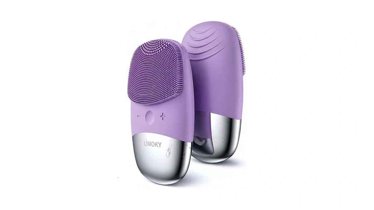Facial Cleansing Brush 3-in-1 Electric Silicone... - Coupon