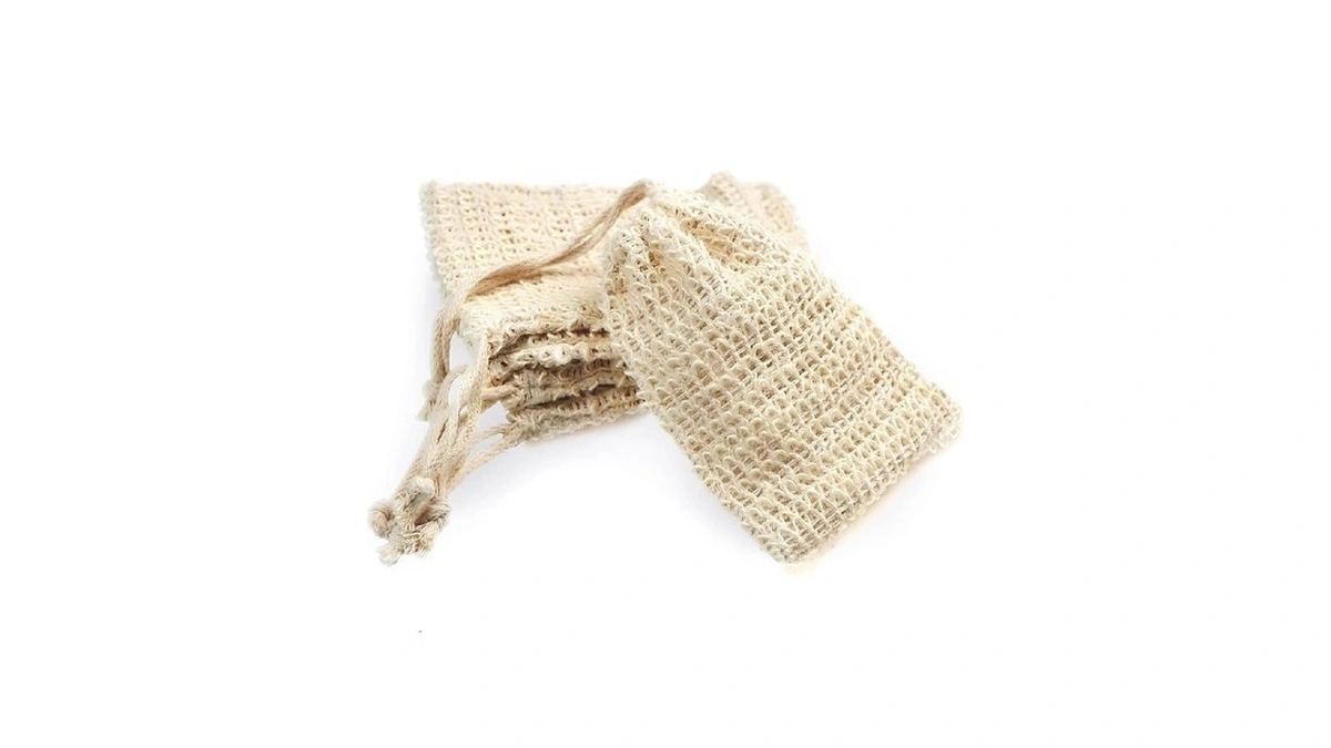 Zepeloffy Soap Bag 5 Packs Bar Saver Pouch Sisal... - Coupon