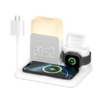 Alarm Clock With Wireless Charger For Bedrooms 6 In... - Coupon