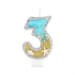 Birthday Candles Number 3 Candle Handmade Numeral... - Coupon