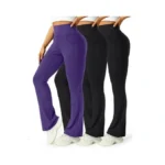 Mlenhor 3 Packs Womens High Waist Flare Pants-flare... - Coupon