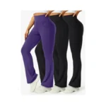 Mlenhor 3 Packs Womens High Waist Flare Pants-flare... - Coupon