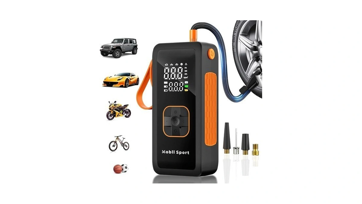 Tire Inflator Portable Air Compressor 180 Psi Air... - Coupon