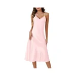 Etosell Silk Nightgown For Women Long Satin Sleep... - Coupon