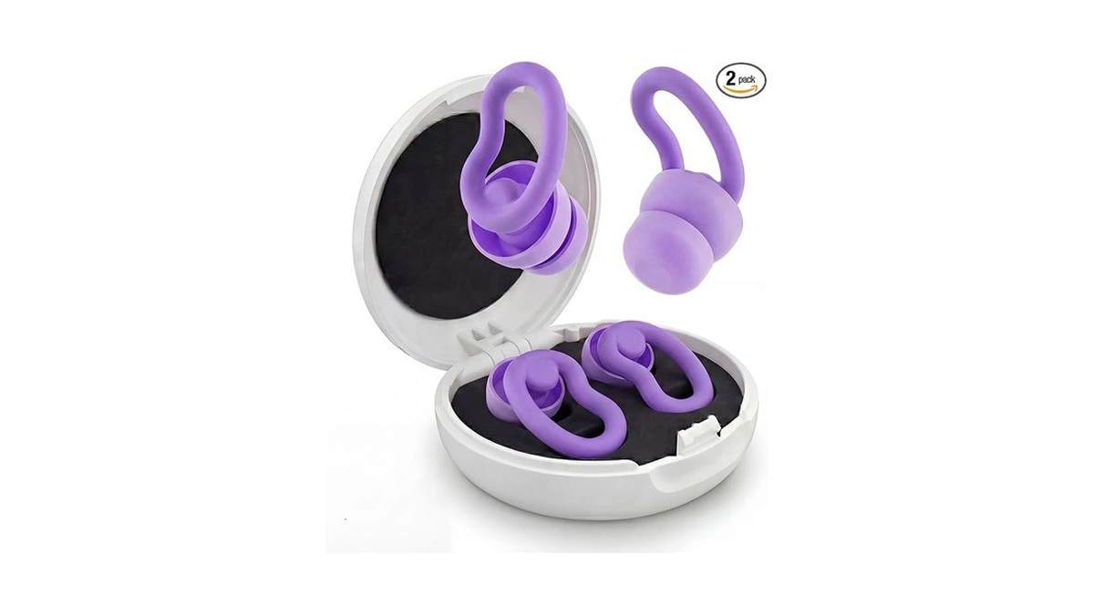 Ear Plugs For Sleeping 2 Pairs Reusable Ear Plugs... - Coupon