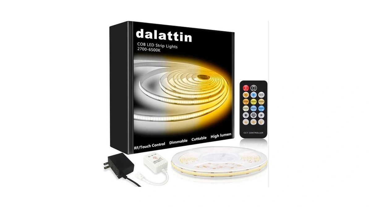 Dalattin Cob Led Strip Lights 16 4ft Led Lights 608... - Coupon
