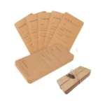 50pcs Kraft Paper Bookmark Book Tracker For 2026... - Coupon