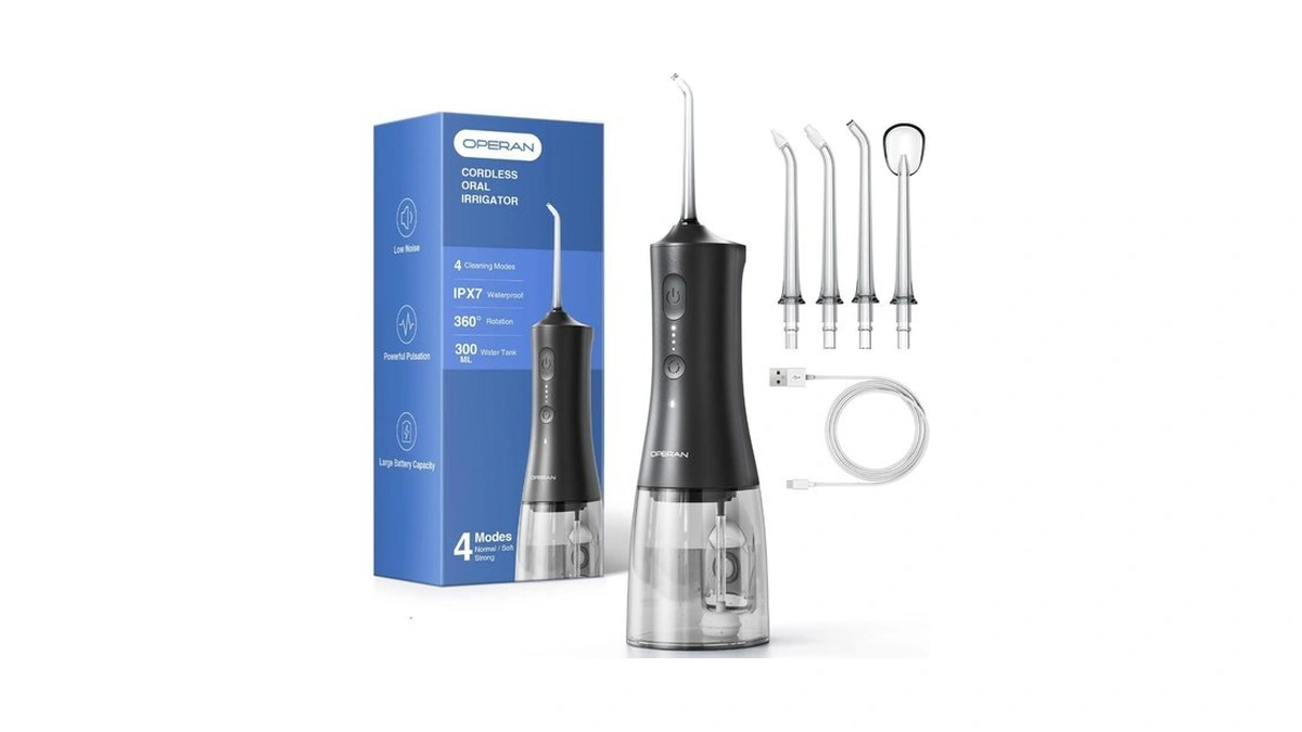 Operan 300ml Cordless Water Dental Flosser Portable... - Coupon