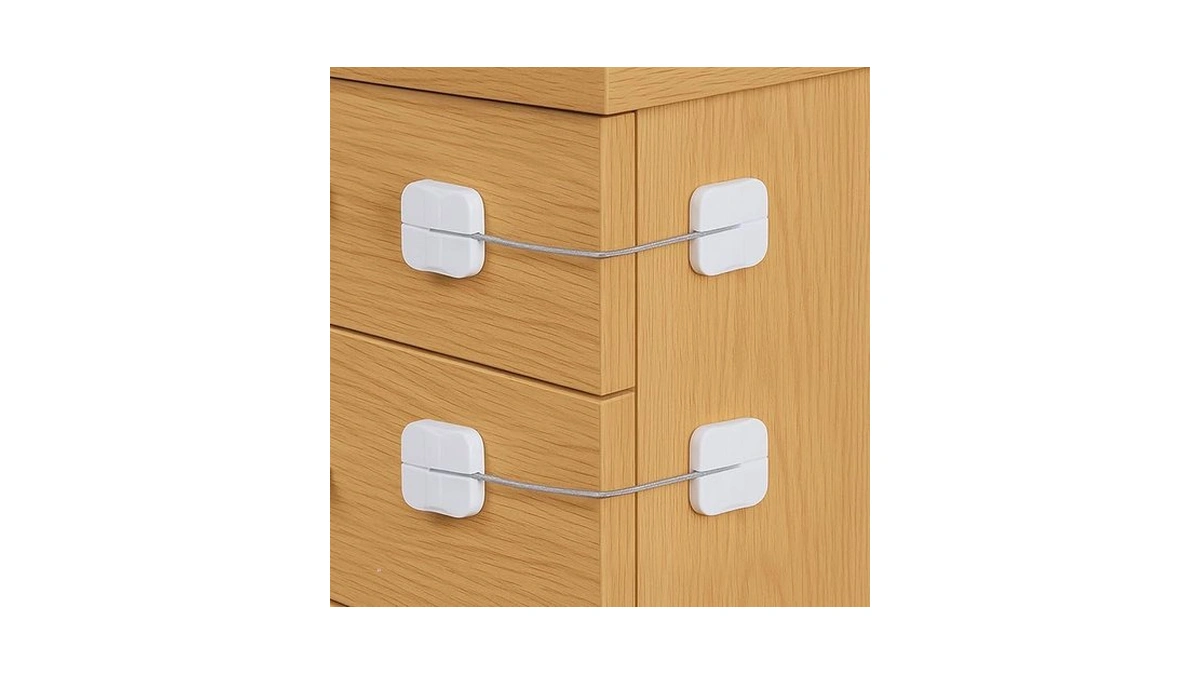 4 Pack Cabinet Locks Baby Proofing Maveek Child... - Coupon