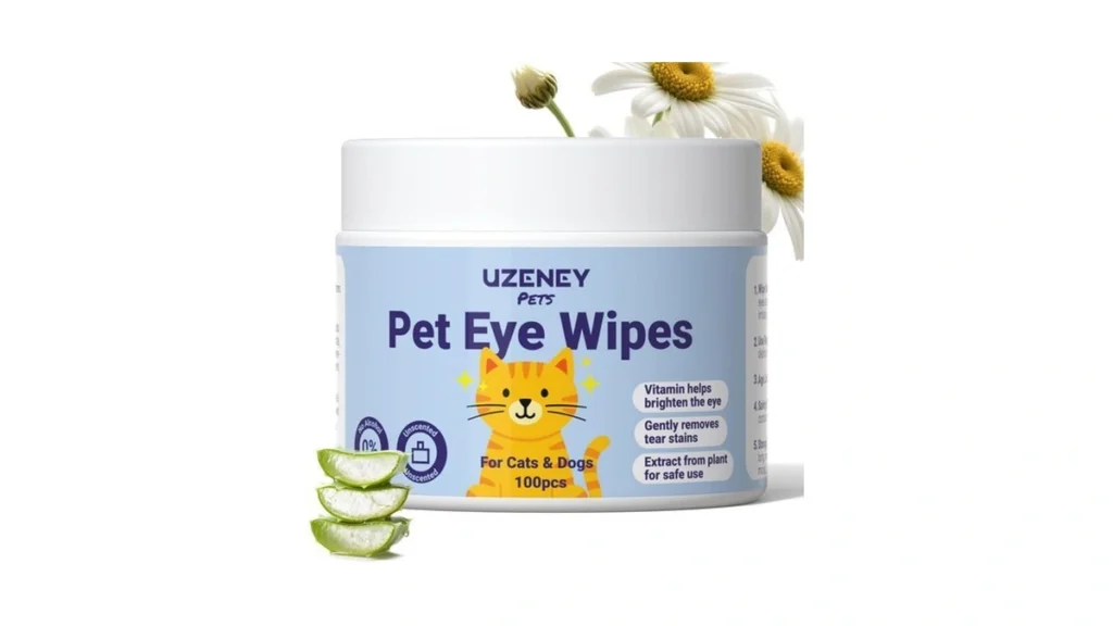 Uzeney Eye Wipes For Dogs Cats Eye Cleaning And... - Coupon