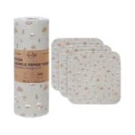 Paper Towels Washable Roll 25pack Cotton Cloth... - Coupon