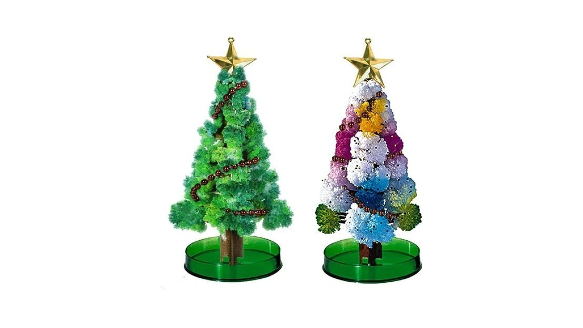 2pcs Magic Growing Christmas Tree Crystal Christmas... - Coupon