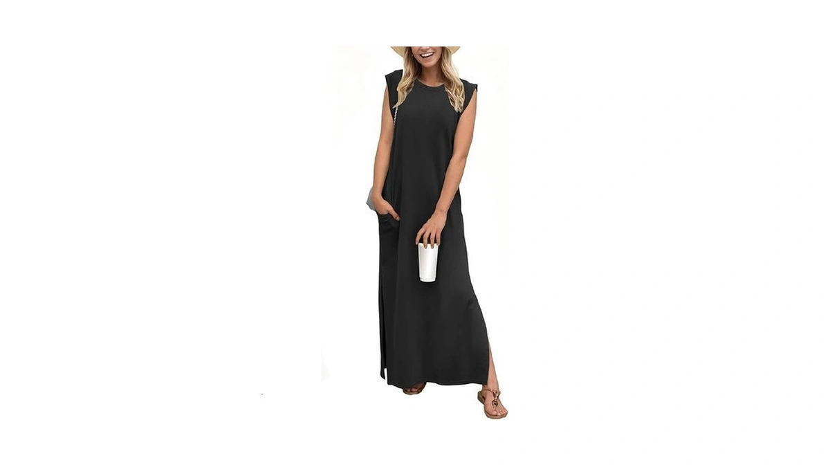 Himone Casual Summer Dress For Women Petite... - Coupon
