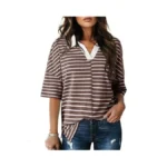 Dokotoo Summer Short Sleeve Shirts For Women 2026... - Coupon