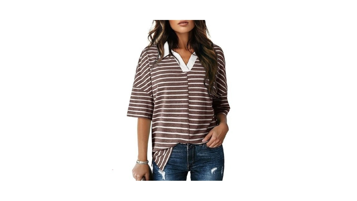 Dokotoo Summer Short Sleeve Shirts For Women 2026... - Coupon
