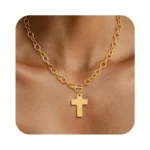 Freekiss Cross Necklaces For Women 14k Gold... - Coupon