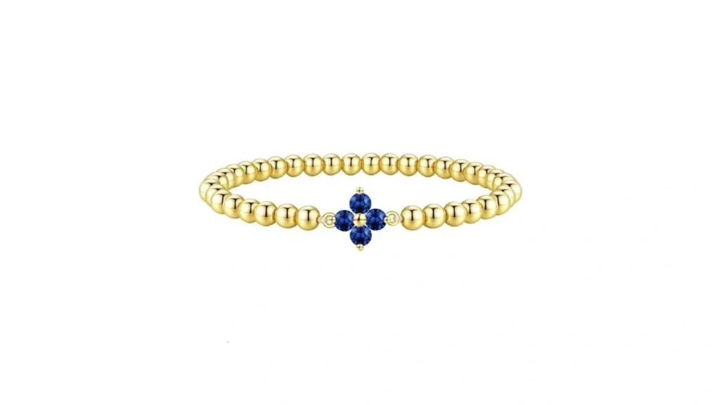 Zheshy Birthstone Gold Bracelets For Women Trendy... - Coupon