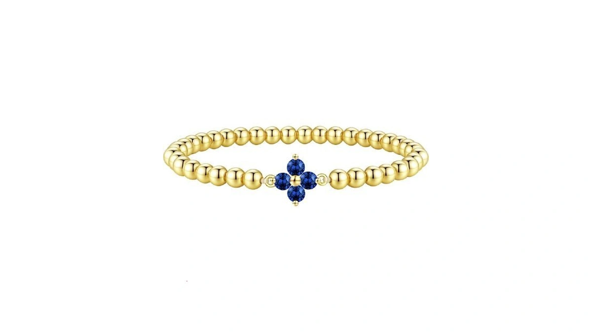 Zheshy Birthstone Gold Bracelets For Women Trendy... - Coupon