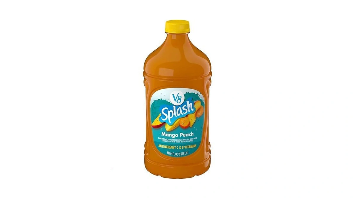 V8 Splash Mango Peach Flavored Juice Beverage 64 Fl... - Coupon