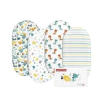 Gllquen Baby Bassinet Sheets 4 Pack Breathable Cozy... - Coupon