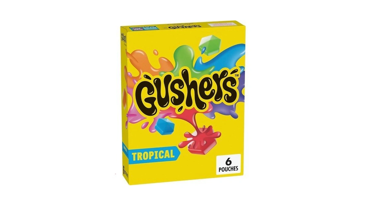 Gushers Fruit Flavored Snacks Tropical Fruit Flavor... - Coupon
