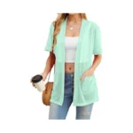 Prinstory Women S Short Sleeve Cardigans With... - Coupon