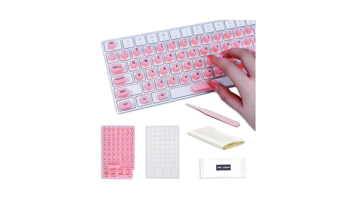 Raised Keyboard Stickers For Long Nails With... - Coupon